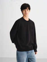 Men's Basic Embroidered Pullover Sweatshirt